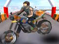 Spēle Mega Ramp Stunt Moto spēle  online