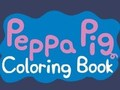 Spēle Cūkas Peppa krāsojamā grāmata  online