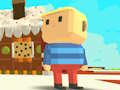 Spēle KOGAMA: Candy Cane Parkour 2023 online