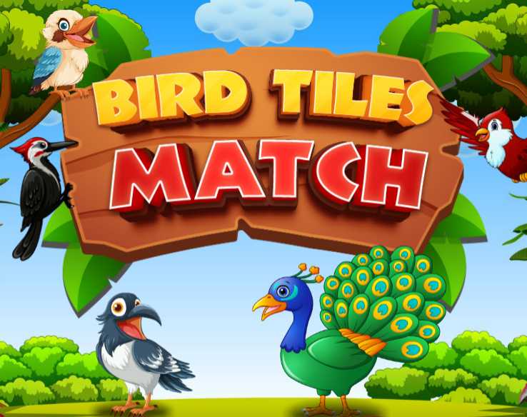 Spēle Putnu flīzes Match  online