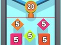 Spēle Bumbiņas nokrīt 2048 online