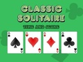 Spēle Klasisks Solitaire: laiks un rezultāts  online