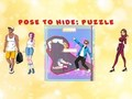 Spēle Pozē, lai paslēptu mīklu  online