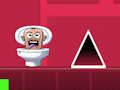 Spēle Geometry Dash Skibidi tualete  online