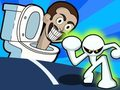 Spēle Stickman vs Skibidi tualete  online
