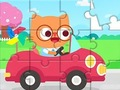Spēle Puzle: Braukšana ar automašīnu  online