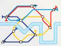 Spēle Mini metro: Londona  online
