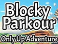 Spēle Blocky Parkour: Tikai augšup piedzīvojums online