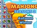 Spēle Mahjong Seasons 2 Rudens ziema  online