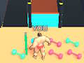 Spēle Muscle Runner Rush Race 3d online