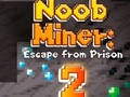 Spēle Noob Miner 2: aizbēgt no cietuma online