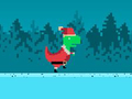 Spēle Ziemassvētku Dino skrējiens  online