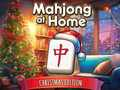 Spēle Mahjong At Home Ziemassvētku izdevums  online