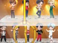 Spēle BTS Chibi spīļu mašīna  online