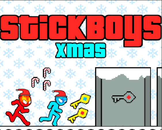 Spēle StickBoys Ziemassvētki  online