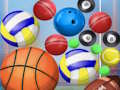 Spēle Sporta bumbas sapludināšana  online