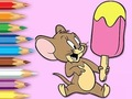 Spēle Krāsojamā grāmata: Ice Cream Jerry  online