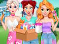 Spēle Princeses Moving House Deco  online