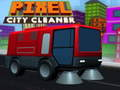 Spēle Pixel City tīrīšanas līdzeklis  online
