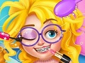 Spēle Nerdy Girl grima salons  online