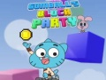 Spēle Apbrīnojamā Gumball Block ballītes pasaule  online