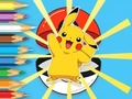 Spēle Krāsojamā grāmata: Poke Ball  online
