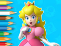 Spēle Krāsojamā grāmata: Jaunā princese persiks  online