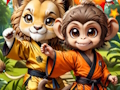 Spēle Kung-Fu mazie dzīvnieki  online