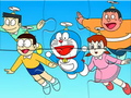 Spēle Puzle: Doraemons lido  online