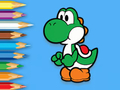 Spēle Krāsojamā grāmata: Yoshi zvejas laiks  online