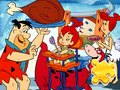 Spēle Puzle: Flintstones  online