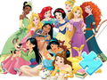 Spēle Puzle: Disneja princese  online