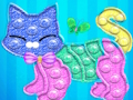 Spēle Pop It 3D Fidget rotaļlietu veidotājs  online