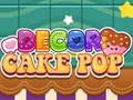 Spēle Dekors: Cake Pop  online