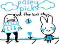 Spēle Posey Picks un autobusu pietura  online