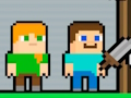Spēle Alekss un Stīvs Adventures Saves  online