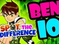 Spēle Ben 10 Atklāj atšķirību  online