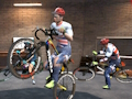 Spēle Neiespējamas triku velosipēdu sacīkstes  online