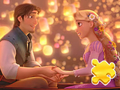 Spēle Puzle: Rapunzel  online