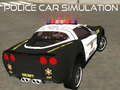Spēle Policijas auto simulators 2020  online