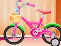 Spēle Meiteņu velosipēdu labošanas un mazgāšanas salons  online
