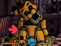 Spēle FNF pret FNAF zeltu  online