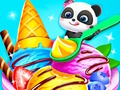 Spēle Baby Panda saldējuma kravas automašīna  online