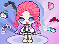 Spēle Fashionista Avatar Studio saģērbt  online