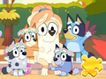 Spēle Puzle: Bluey Sweet Portrait  online