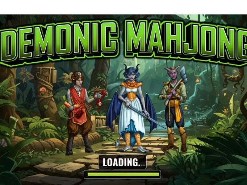 Spēle Dēmoniskais madžongs  online