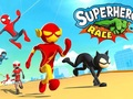 Spēle Supervaroņu sacīkstes  online