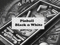 Spēle Pinball melns n balts online