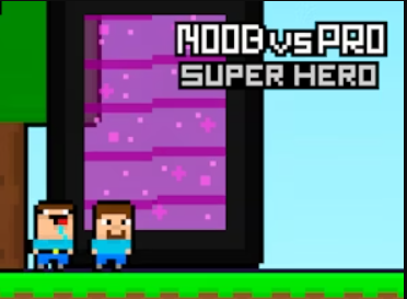 Spēle Noob pret Pro Super Hero online