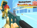 Spēle Blockapolypse zombiju šāvēja  online